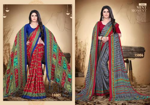 Silk Villa Saree Pashmina 15005-15006 Price - 1750