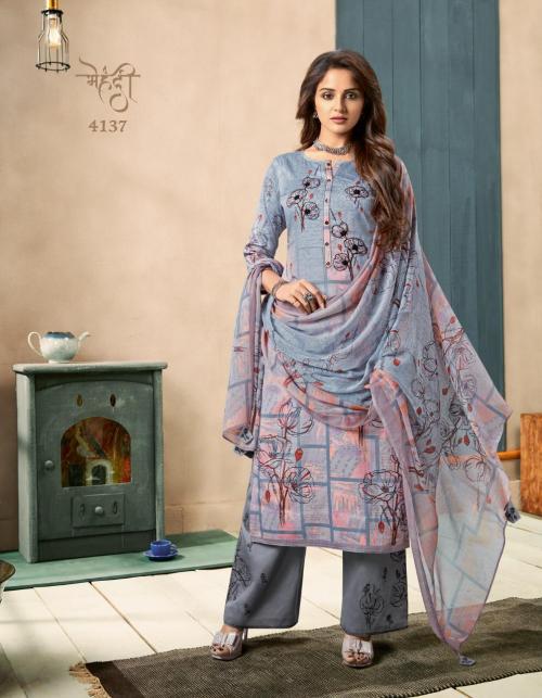 Kessi Fabrics Mehndi 4137