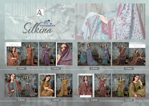 Alok Suits Silkina 458-001-458-008