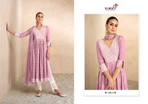 Vamika Fashion Aadhira Vol-4 Light 1206-E Price - 1495