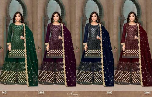 Dani Creation Aanaya 2401-2404 Price - 9180
