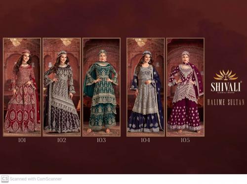 Shivali Fashion Halime Sultan 101-105 Price - 16000