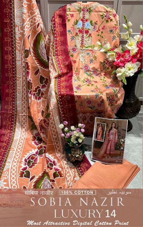 KEVAL FAB SOBIA NAZIR VOL-14 14003 Price - 549