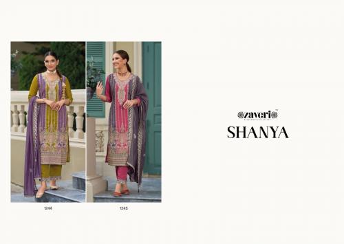 Zaveri Shanya 1244-1245 Price - 3698