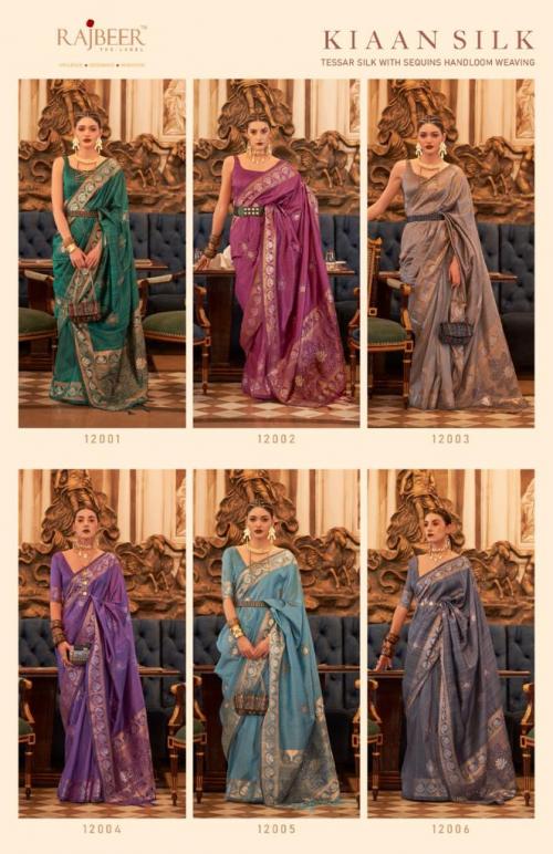 Rajbeer Kiaan Silk 12001-12006 Price - 10350