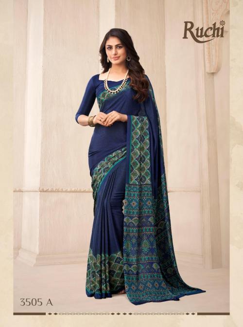 Ruchi Saree Alvira Silk 3505-A Price - 610