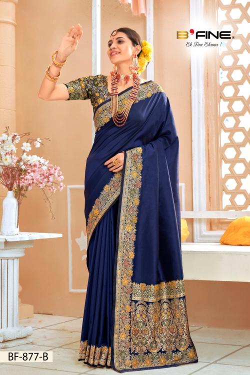 B Fine Saree Anarkali BF-877-B Price - 1895