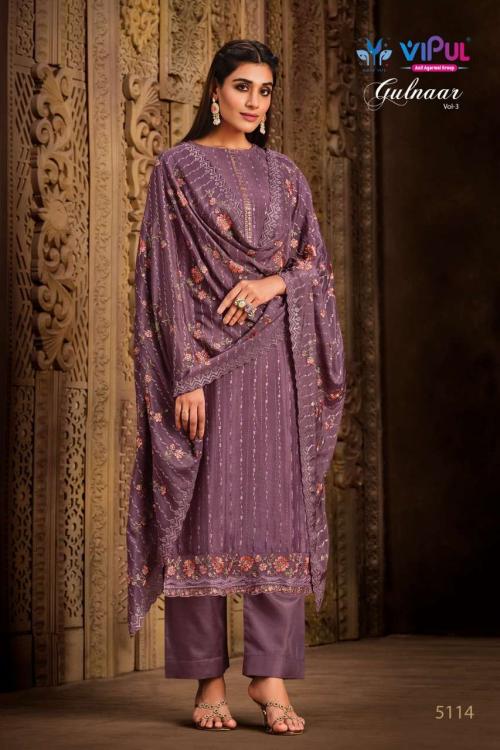 Vipul Fashion Gulnar Vol-3 5114 Price - 2600