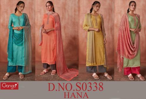 Ganga Hana 338 Colors Price - 5080