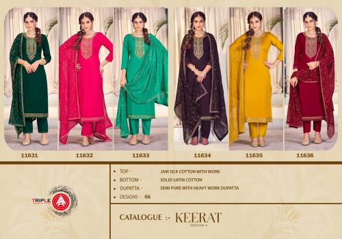 TRIPLE AAA KEERAT EDITION-6 11631 TO 11636 Price - 6294