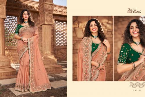Prerana Silk Saree 1607 Price - 3655