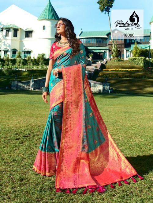 Royal Saree Vrindavan 10080 Price - 2550