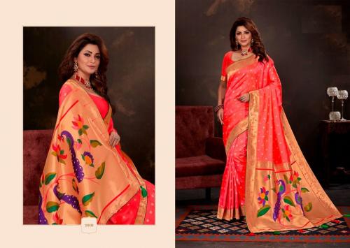 Panvi Saree Pari Silk 2601-2607 Series 