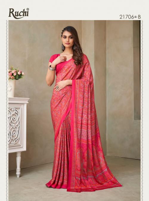 Ruchi Saree Vivanta Silk 18th Edition 21706-B Price - 806