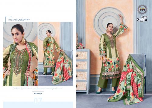 Harshit Fashion Zohra Edition 1297-007 Price - 645