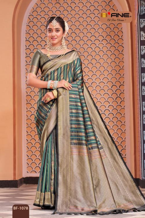 B Fine Saree Poornima 1078 Price - 1840