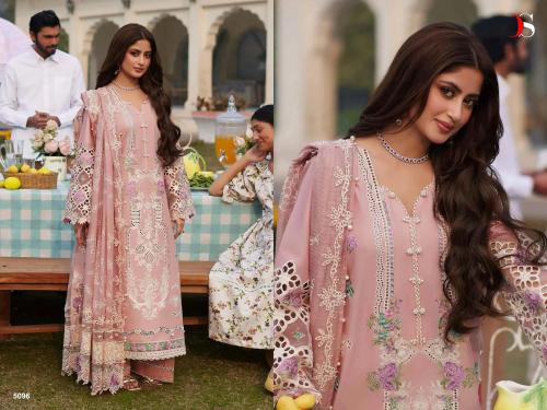DEEPSY SUITS MARIA.B EMBROIDERED LAWN - 24 5096 Price - 1299