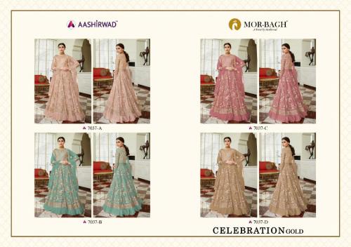 Aashirwad Creation Mor Bagh Celebration Gold 7037 Colors Price - 9980