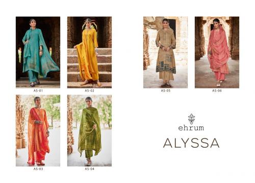 Varsha Fashion Ehrum Alyssa AS-01 to AS-06 Price - 8640