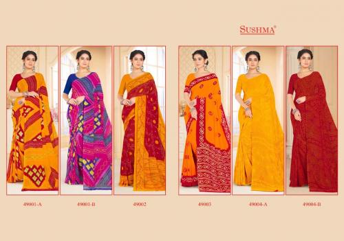 Sushma Bandhani 49001 Colors  Price - 3450
