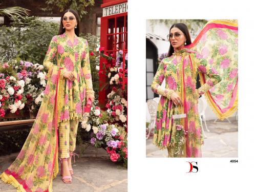 DEEPSY SUITS MARIA B M PRINTS - 24 4054 Price - Chiffon Dup - 720, Cotton Dup - 770