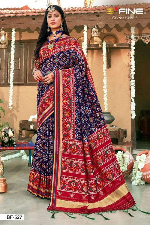 B Fine Saree Patola BF-524 Price - 3295
