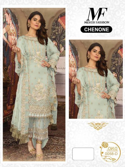 Meher Fashion 058 D Price - 1325