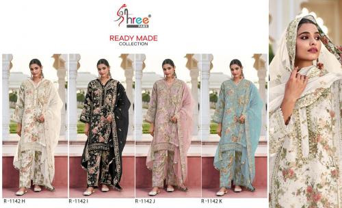 SHREE FAB READY MADE COLLECTION R-1142-H TO R-1142-K Price - 7396