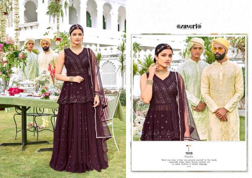 Zaveri Outfit Vol-1 1035-1037 Series 