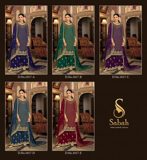 Sabah Zeel 1017 Colors  Price - 10225