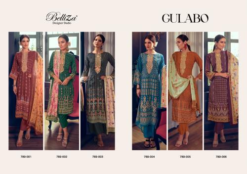 Belliza Designer Gulabo 789-001 to 789-006 Price - 4350