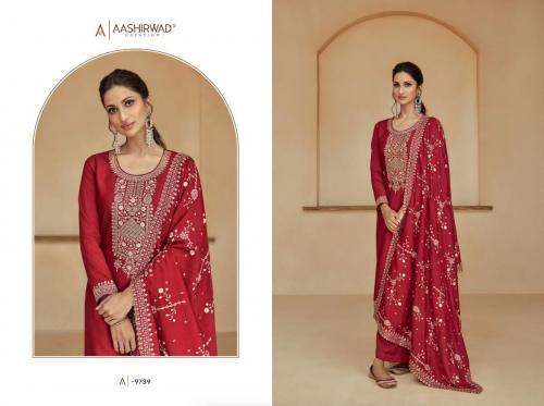 Aashirwad Creation Glory 9739-9743 Series