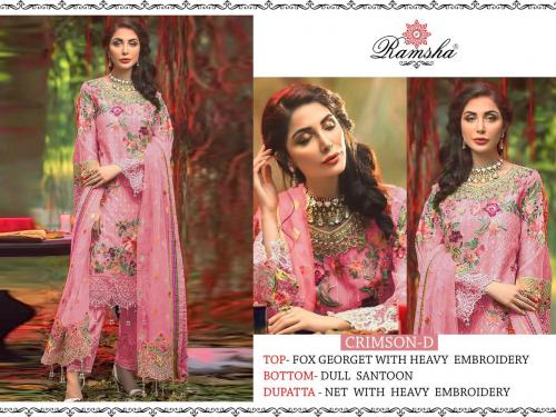 Ramsha Crimson-D Price - 1799