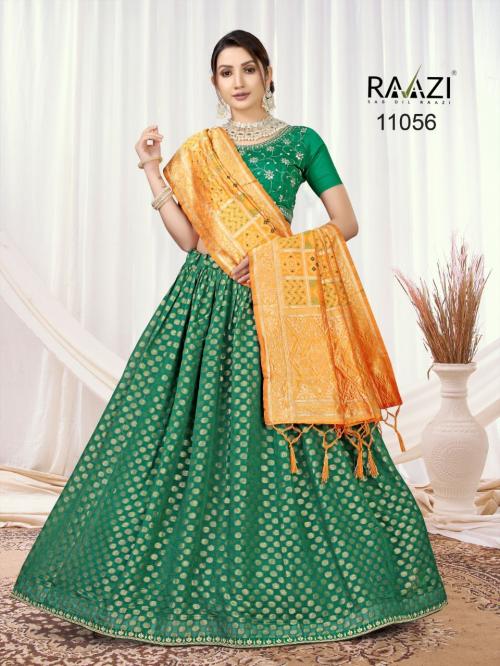 Rama Fashion Raazi Jacquard Lehenga 11056 Price - 1990