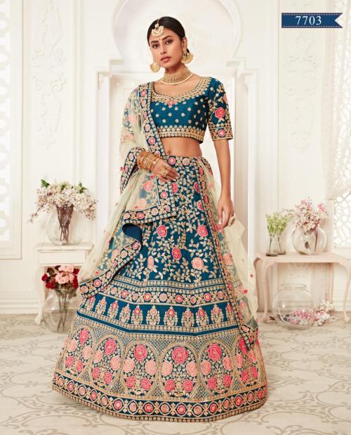 Zeel Wedding Designer Lehenga Choli 7703 Price - 4450