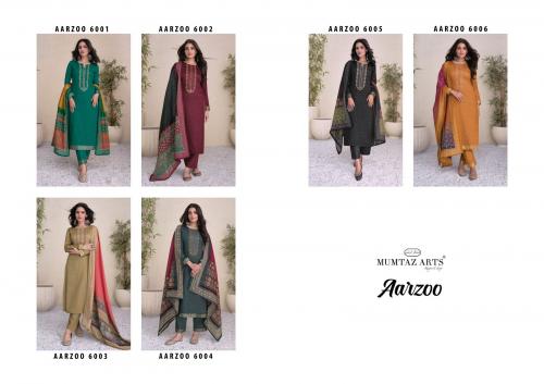 MUMTAZ ARTS AARZOO 6001 TO 6006 Price - 5550