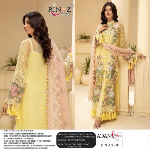 Rinaz Fashion  Adaan Libas Vol-7 9801-9804 Series 