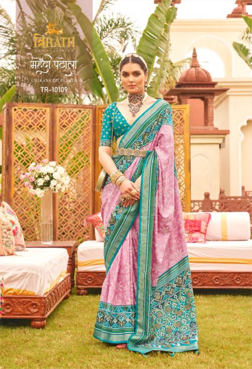 Trirath Mehendi Patola TR-10109 Price - 1395