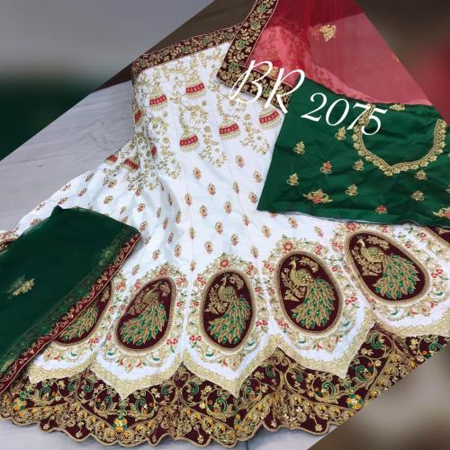 BR Designer Bridal Panetar Lehenga Choli BR 2075 Colors 