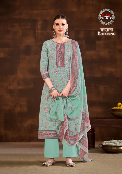 HARSHIT FASHION BARSANA H-1466-001 TO H-1466-008