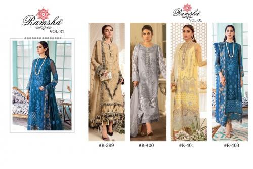 Ramsha R-399 to R-403 Price - 5820