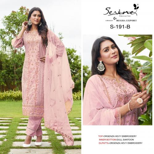 Serine Pakistani Suit S-191-B Price - 1249