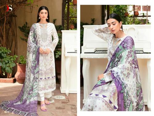 DEEPSY SUITS CHEVERON-12 5072 Price - CHIFFON DUP - 899, COTTON DUP - 949