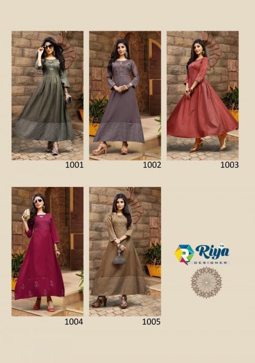 Riya Designer Anisha 1001-1005 Price - 3125