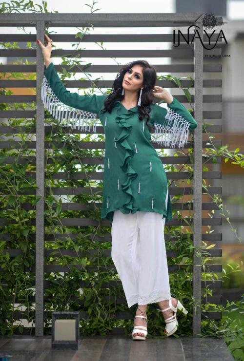 Inaya By Studio Libas Luxury Pret Collection Teal Green Price - 1399