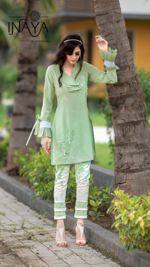 Inaya By Studio Libas Luxury Pret Collection Green Price - 1600