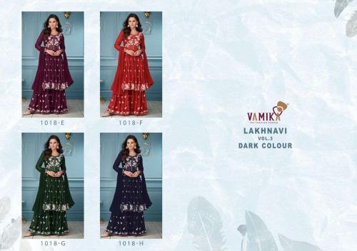 Vamika Fashion Lakhnavi 1018 Colors  Price - 4980