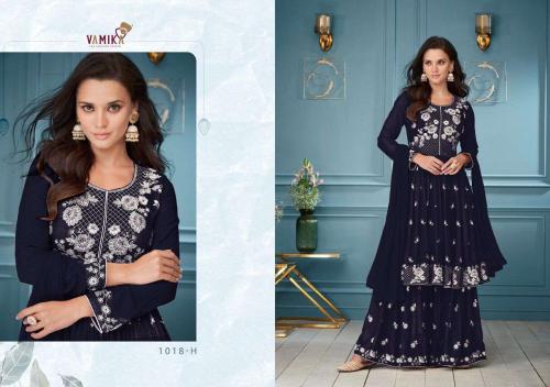 Vamika Fashion Lakhnavi 1018-H Price - 1245