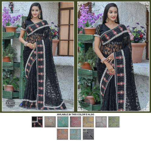 Motherland Net Designer Wedding Saree 1059 Price - 4880