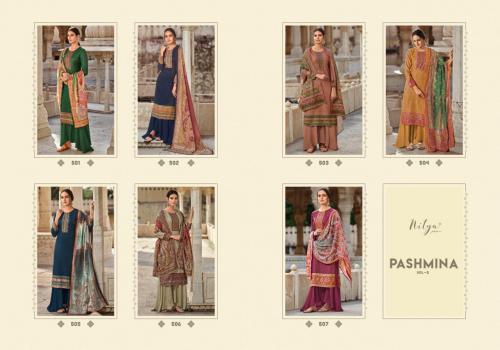 LT Fabrics Nitya Pashmina 501-507 Price - 8750